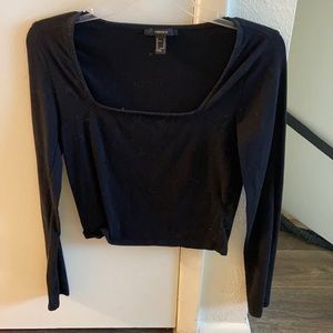Forever 21 Square neck sweater